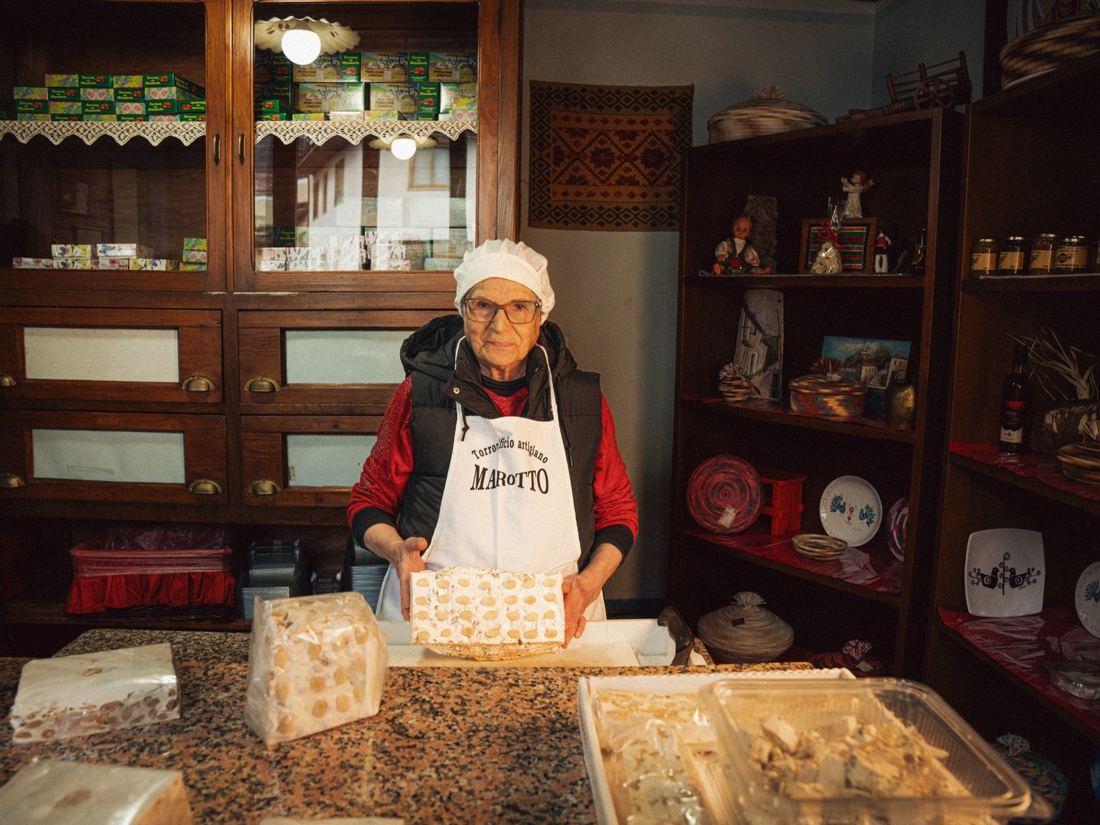 Varianti di torrone del Torronificio Marotto