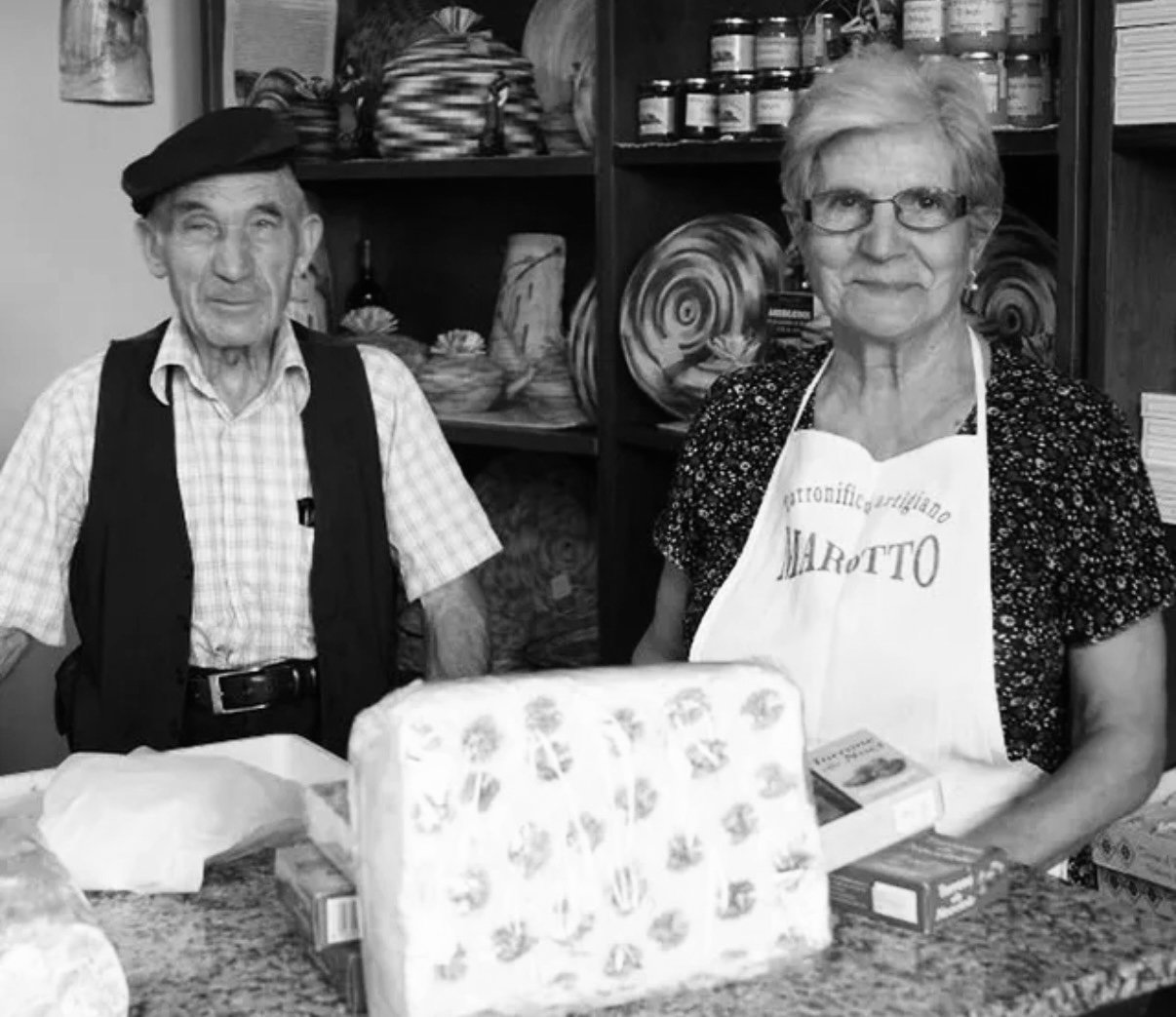 Torrone artigianale del Torronificio Marotto a Tonara